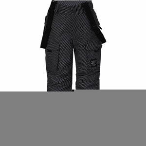 2117 LILLHEM Detské lyžiarske nohavice, čierna, veľkosť 152