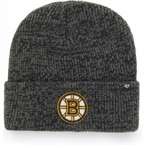 47 NHL Boston Bruins Brain Freeze CUFF KNIT Zimná čiapka, tmavo sivá, veľkosť UNI