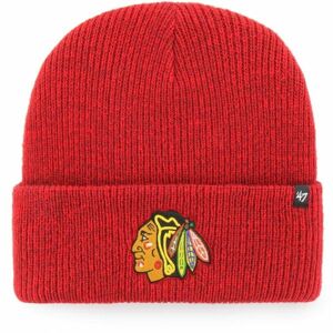 47 NHL Chicago Blackhawks Brain Freeze CUFF KNIT Zimná čiapka, červená, veľkosť UNI