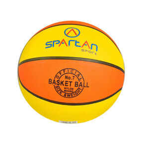 Basketbalová lopta SPARTAN Florida veľ. 5 oranžovo-žltá