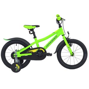 Detský bicykel MAXBIKE 16" - zelený
