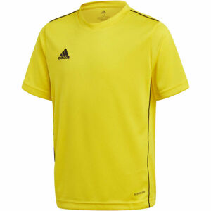 adidas CORE18 JSY Y Juniorský  futbalový dres, žltá, veľkosť 176