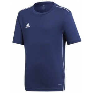 adidas CORE18 JSY Y Juniorský  futbalový dres, tmavo modrá, veľkosť 164