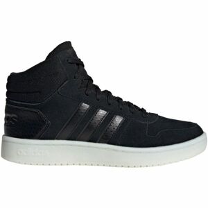 adidas HOOPS 2.0 MID W Dámska vychádzková obuv, čierna, veľkosť 36 2/3