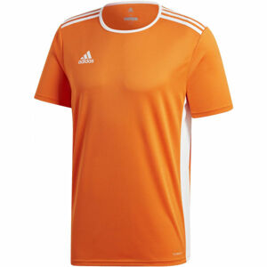 adidas ENTRADA 18 JSY Pánsky futbalový dres, oranžová, veľkosť S