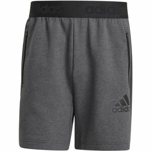 adidas MT SHORTS Pánske šortky, sivá, veľkosť S