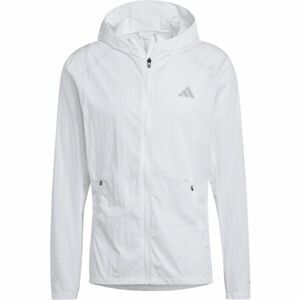 adidas Pánska bežecká bunda Pánska bežecká bunda, biela, veľkosť M