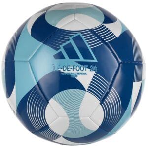 adidas OLYMPICS 24 CLUB Futbalová lopta, modrá, veľkosť