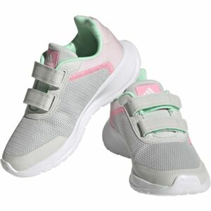 adidas TENSAUR RUN 2.0 CF K Detská športová obuv, sivá, veľkosť 33