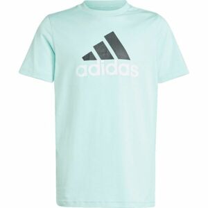 adidas BL 2 TEE Juniorské tričko, svetlomodrá, veľkosť 176