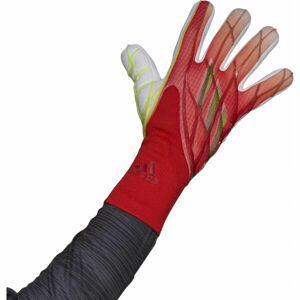 adidas X GL PRO Pánske brankárske rukavice, červená, veľkosť 10