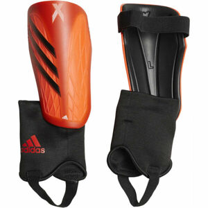 adidas X SG MTC Pánske futbalové chrániče, oranžová, veľkosť L