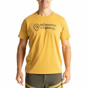 ADVENTER & FISHING Pánske tričko Pánske tričko, hnedá, veľkosť XL