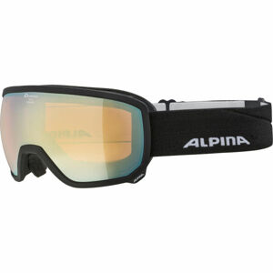 Alpina Sports SCARABEO HM Lyžiarske okuliare, čierna, veľkosť UNI
