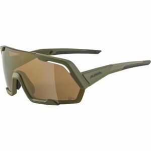Alpina Sports ROCKET Q-LITE Slnečné okuliare, tmavo zelená, veľkosť os