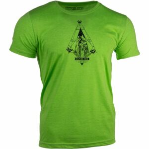 ALPINE PRO UMBERT Pánske tričko, zelená, veľkosť XL