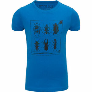 ALPINE PRO SHANTO Chlapčenské tričko, modrá, veľkosť 116-122