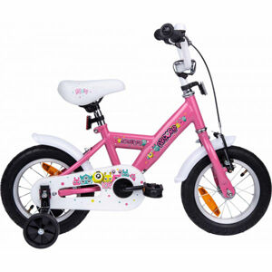 Arcore JOYSTER 12 Detský  12" bicykel, ružová, veľkosť os