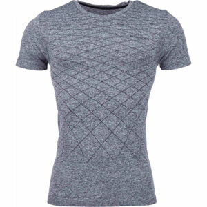 Arcore GREY Pánske bezšvové tričko, tmavo sivá, veľkosť XXL