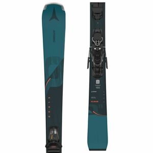 Atomic CLOUD Q11 + M 10 GW Dámske zjazdové lyže, tmavo modrá, veľkosť 155