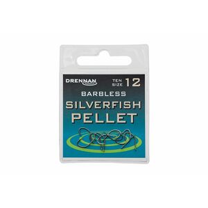 DRENNAN Háčky Silverfish Pellet barbless vel. 12