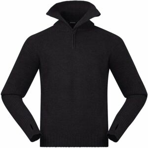 Bergans ULRIKEN Pánsky sveter, čierna, veľkosť M