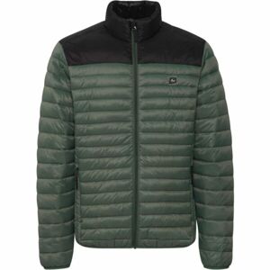 BLEND Pánska zimná bunda Pánska zimná bunda, tmavo zelená, veľkosť S