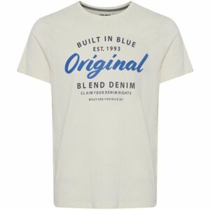 BLEND REGULAR FIT Pánske tričko, khaki, veľkosť XXXL