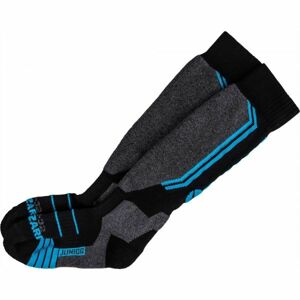 Blizzard ALLROUND SKI SOCKS Detské lyžiarske ponožky, čierna, veľkosť 33-35