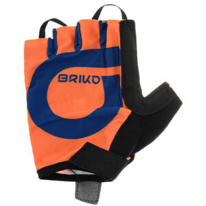 Briko GRANFONDO 5R0 Cyklistické rukavice, oranžová, veľkosť XL