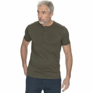 BUSHMAN CONROY Pánske tričko, khaki, veľkosť XXL