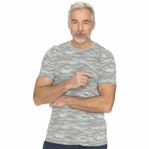 BUSHMAN EXTON Pánske tričko, sivá, veľkosť M