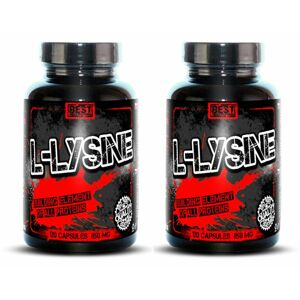 1+1 Zadarmo: L-Lysine od Best Nutrition 120 kaps. + 120 kaps.