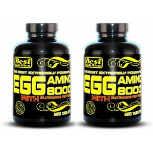 1+1 Zadarmo: EGG Amino 8000 od Best Nutrition 500 tbl. + 500 tbl.