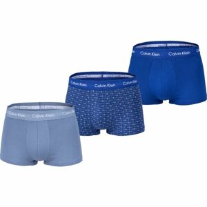Calvin Klein 3 PACK LO RISE TRUNK Pánske boxerky, modrá, veľkosť XL