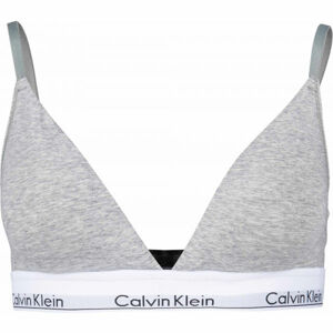 Calvin Klein LL TRIANGLE Dámska podprsenka, sivá, veľkosť S