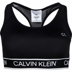 Calvin Klein MEDIUM SUPPORT BRA Dámska športová podprsenka, čierna, veľkosť XS