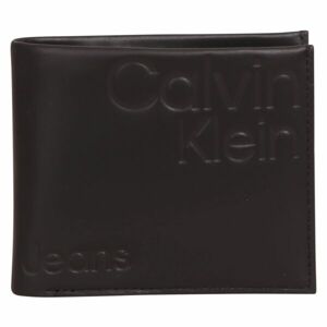 Calvin Klein MONOGRAM SOFT BIFOLD AOP Peňaženka, čierna, veľkosť UNI
