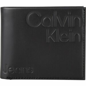 Calvin Klein MONOGRAM SOFT BIFOLD W/COIN AOP Peňaženka, čierna, veľkosť UNI