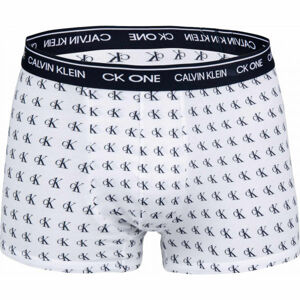 Calvin Klein TRUNK Pánske boxerky, biela, veľkosť S