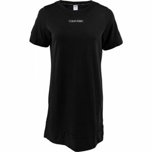 Calvin Klein NIGHTSHIRT Dámska nočná košeľa, čierna, veľkosť S