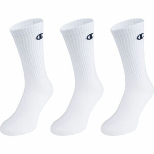 Champion CREW SOCKS LEGACY X3 Ponožky, biela, veľkosť 35 - 38