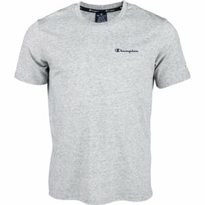 Champion CREWNECK T-SHIRT Pánske tričko, sivá, veľkosť M