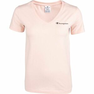 Champion V-NECK T-SHIRT Dámske tričko, ružová, veľkosť S