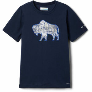 Columbia RANCO LAKE SHORT SLEEVE TEE Detské tričko, modrá, veľkosť S