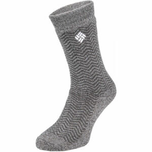 Columbia THERMAL CREW Pánske ponožky, tmavo sivá, veľkosť 39 - 42
