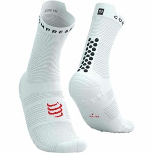 Compressport PRO RACING SOCKS V4.0 RUN Bežecké ponožky, biela, veľkosť T3