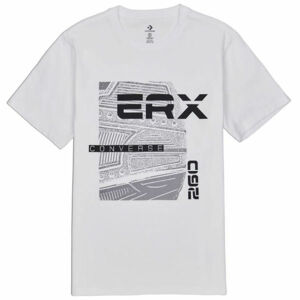 Converse ERX ARCHIVE TEE Pánske tričko, biela, veľkosť S