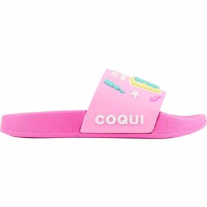Coqui RUKI 90´S Dievčenské šľapky, ružová, veľkosť