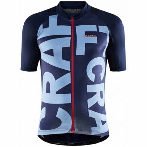 Craft ADV ENDUR GRAFIC Pánsky cyklistický dres, modrá, veľkosť XXL